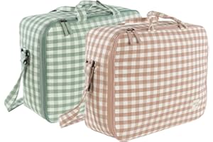 Walking Mum. Remy Baby Suitcase - Maternity Bag for Hospital/Clinic - Organizer for What Mom, Dad and Baby Need - Pink - 49 x 37 x 12 cm - 36347