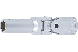 BGS 2981 | Douille articulée de bougie hexagonales | 10 mm (3/8") | 9 mm, Argent