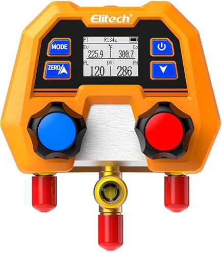 FIged The Elitech WJL-6000 Halogen Leak Detector Gas HFC CFC Refrigerant Leak De