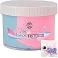 KelvSbem Butter Slime Pack, Non-Sticky Soft Sludge Toy, Astronaut Theme Toy Slime for Kids Party Favors, Birthday Presents, School Prizes, Stress Relief Toy for Boys Girls, Pink, 8oz