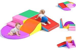Lischwert Bloques de espuma Equipo Softzone Formas Actividad Multicolor Juguetes para niños pequeños (JM301-Color)