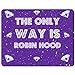 Produktbild The only Way Is Robin Hood - PREMIUM Mauspad (5 Dick)