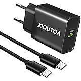 Caricatore USB C 25W e Cavo per Samsung A54 5G A34 A25 A55 A15 A53 A23 A33/S24 S23/S22 Plus/S23 Ultra/S21 FE 5G Galaxy A14 A1