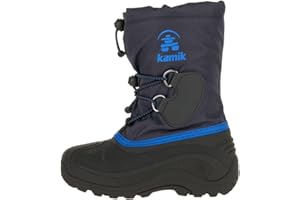 Kamik Southpole4 Kinder Schneestiefel - Wasserdichte Winterstiefel Warm Gefüttert - Jungen und Mädchen Stiefel - Perfekt für den Kinderfuß