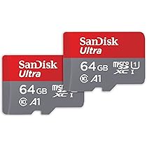 SSONTONG Tarjeta de memoria ultra de 64 GB, tarjeta de memoria UHS-I - 98 MB/s, C10, U1, Full HD V10, tarjeta TF de ultra alta velocidad para teléfono inteligente/altavoz Bluetooth/Dash Cam