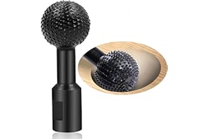 FLOTRUTE Fraise a Spherique Bois Sculpture - Outil de Sculpture sur Fraise Metal Bois - Fraise carbure - 14 mm Sculpture sur Bois Foret de Polissage pour - Meuleuse d'angle de 115/125