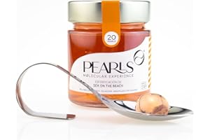 PEARLS MOLECULAR EXPERIENCE Pearls Sex on the Beach (20 unid) - Esferificaciones Premium listas para degustar. Descubre la Coctelería Molecular. Una explosión de sabor y sensaciones. Productos Gourmet.