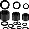 30 Stück Dichtungsringe Set - 1/2 Zoll 3/4 Zoll 1 Zoll Silikon Dichtungen Für Wasserhahn