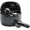 JBL Tune Flex Ghost In-Ear Bluetooth Earphones, Noise-Cancelling Water-Resistant Earbuds with 32-Hour Battery Life, Black Ghost