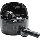 JBL Tune Flex Ghost Auricolari In-Ear True Wireless Bluetooth con Cancellazione Attiva del Rumore, Impermeabili IPX4, Bassi P