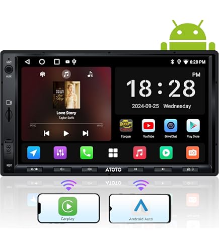 ATOTO [10 inch/QLED] S8 Pro S8G2104PR-A Double-DIN Andriod Car