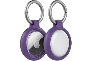 ‎OTTERBOX OtterBox AirTags Clear Case Etui, Odporny na wstrząsy I upadki, ultra-cienki, wytrzymały futerał ochronny z karabińczykiem na Apple AirTag, Eminence