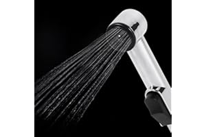 CIKONIELF Douchette Bidet, Kit Douchette WC Toilettes Bidet Hygiénique, Pomme De Douche à Main Portable Pour Cuisine, Salle De Bain Et Buanderie