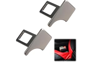 DORART HOME Hebilla Cinturon Seguridad Coche 2 Piezas Alargador Cinturon Seguridad Coche, Alarma Coche, Hebilla Cinturon Seguridad Coche, Extensor Cinturon Seguridad Coche, Anclaje Cinturon Seguridad