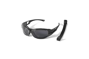 TJUTR Sports Sunglasses Mens Polarised Cycling Glasses Bike Goggles with U400 Protection Wrap Frame Retainer Strap for Cycling Fishing Running Sailing Skiing