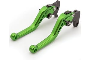 NICEDOLL CNC Clutch Brake Levers for NINJA125 2019-2021, Z125 V-E-R-S-Y-S 300X 2017-2021, Z250SL 2016-2017, NINJA250R 2008-2012,NINJA300R Z300 2013-2018, NINJA400 Z400 2018-2021 Short Adjust