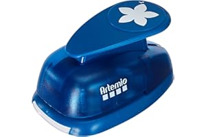 Artemio VIHCP309 Perforatrice à Levier Géante Fleur Plastique Multicolore 11 x 7,5 x 18 cm