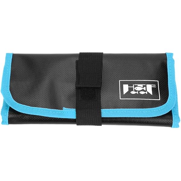 Molix Astuccio Portesche S, In Materiale Resistente Con Rivestimento Carbon Look, Moschettone Incluso, Pesca Professionale - 5