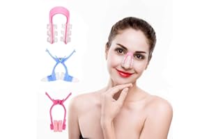 ZJCHAO Pince de levage de nez, pince de levage de nez en PVC professionnel, beauté du nez, levage de sécurité souple, rhinoplastie, redresseur de pont de nez