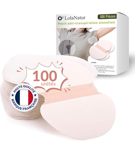 110 Pièces Patchs Anti-Transpiration Invisibles - Protège-Aisselles Jetables Pour Homme Et Femme - Confort Et Discrétion Absolus