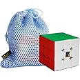 OJIN MoYu MoFang JiaoShi Meilong M Cube 3x3 Stickerless Cube Cubing Classroom Meilong 3 M 3x3x3 Smoothly Puzzle Brain Teasers Cube Puzzle with One Cube Bag (Multi Color)