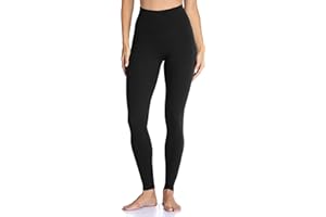 Colorfulkoala Leggings de Entrenamiento de Cintura Alta con Control de Abdomen para Mujer, Pantalones de Yoga de 28 Pulgadas