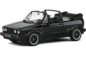 SOLIDO 1:43 Volkswagen Golf MKI Convertible SPORTLINE Black 1992