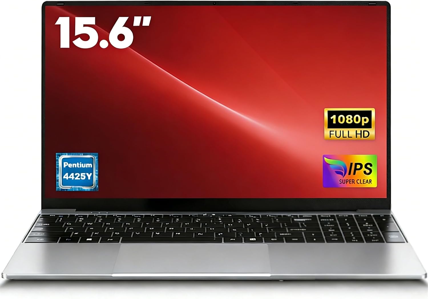 FUNYET Laptop - 15.6'' FHD 1920×1080 Display Computer with 4425Y Processor(Up to 1.7GHz), 8GB RAM DDR3 256GB SSD Notebook Support WiFi 5 BT 4.2 USB 3.0 TF Card HDMI Suitable for Students and Business