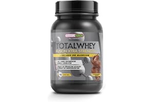 ‎HEALTHY FUSION Healthy Fusion Whey Protein mit Kollagen & Magnesium | Schnelle Aufnahme | Muskelaufbau & Regeneration | Verbessert dein Training | Doppel-Schokolade 1000 g