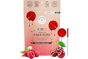 BEEKEEPER'S NATURALS Beekeepers Naturals Kids Pop Fibre Bags - Cherry & Raspberry (Pack of 15)