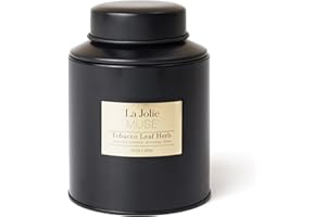 La Jolíe Muse Scented Candles for Mens Gift Set, Vanilla Tobacco Leaf Herb Natural Soy Wax Large Candle, Home Fragrance Relaxation Gifts for Men 100 Hours Long Burning, Tin, 13Oz/369g