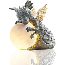 Pacific Giftware Gartenfigur 'Baby Drache Schlüpft Aus Ei' – 25 Cm, Handbemalt Aus Kunststein, Fantasy-Deko