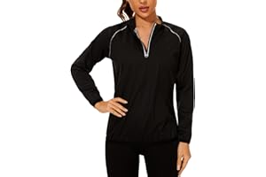 LAZAWG Sauna Suit for Women Long Sleeve Zipper Sauna Jacket Gym Workout Sweat Suits
