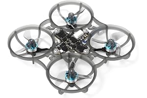 BETAFPV Meteor65 Pro II 1S Brushless Whoop Drone PNP for O4 Wide Air Unit | HD Canopy II Easy to Install, with Matrix 1S 3IN1 HD FC, 0802 22000KV Motor, Wider Wheelbase Frame&Bat Slot for FPV Filmmaker