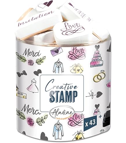 Timbri Wedding Planner Aladine - Save The Date Per Organizzare Matrimonio - Foto 4