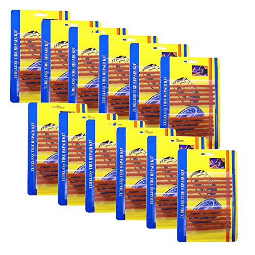 Preisvergleich Produktbild 120 Stück Vulkanisierstreifen Selbstvulkanisierstreifen Flicken Reifen-Reparatur