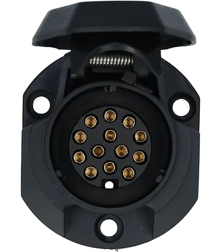 thumbnail: 5-kern Aanhangerkabel 0,75 Mm² – 10 Meter 12V/24V Voor Caravan & LED Verlichting