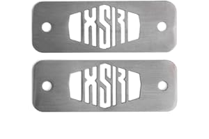 Oldbones 1 paire de plaques supérieures en acier inoxydable avec revêtement en poudre pour XSR 900 XSR900