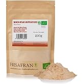 FRISAFRAN | Organic Red Maca Powder 200g | Ground Red Maca | Natural | Mixed Maca | Pure Peruvian Maca | Antioxidant | Perfor