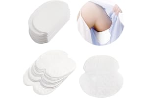 QEEQPF Pack de 24 parches antitranspirantes, desodorante en Mousse ultra delgado y cómodo que absorbe el sudor, accesorio de verano para la salud de las axilas personales, unisex (color de la piel)