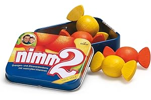 Erzi 14356 nimm2 aus Holz in der Dose, Kaufladenartikel für Kinder, Rollenspiele