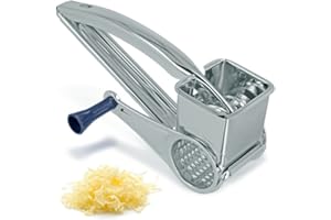 Metaltex Moulin à Fromage, INOX, Argent, 7,8 x 9 x 19 cm 251611