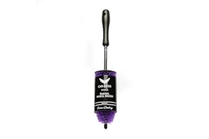 Car Gods Barrel Wheel Brush - Removes Dirt, Grime, Brake Dust, Long Reach, Scratchless Results