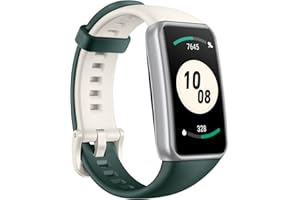 HONOR Band 7 Fitness Tracker, Activity Tracker with Blood Oxygen Heart Rate Monitor, Sleep Tracking, 96 Sports Mode, 5ATM Waterproof Fitness Pedometer, Smartwatch for Men Women, iOS & Android