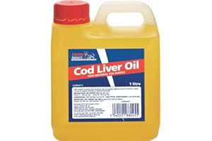 Equine Products Cod Liver Oil Horse Supplement, 1 Litre
