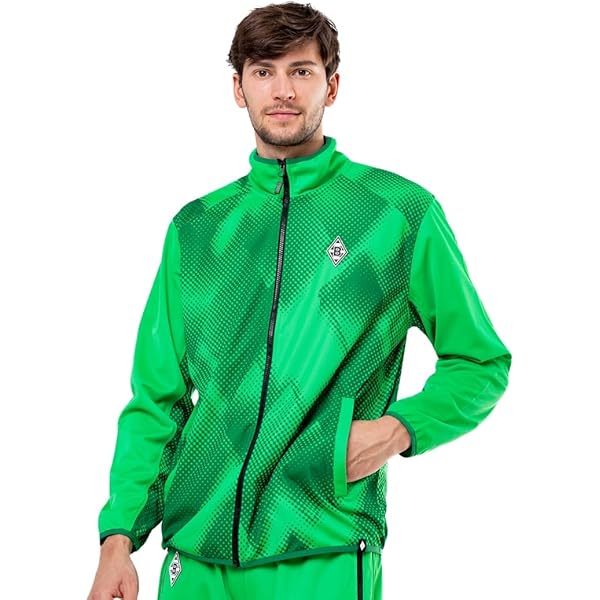 Borussia Mönchengladbach Polyjacke Glory II – Offizielle Fanjacke Im Retro-Design