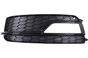 HouYeen Front Left Lower Bumper Fog Light Grill Cover for Audi A5 S Line S5 RS5 2013-2017