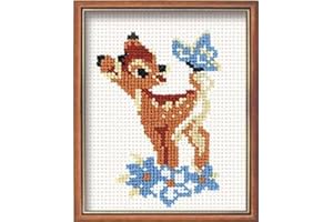 RIOLIS - Cerva 210, Punto croce 13x16cm, Punto croce kit da ricamare, Disegni da ricamare, Embroidery kit, Set punto croce, Kit ricamo punto croce