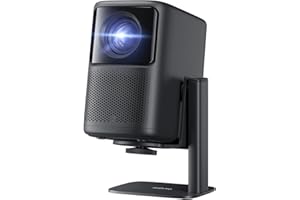 Dangbei N2 Proiettore 1080P, 400 lumen ISO, licenza ufficiale Netflix, immagine da 120 pollici, proiettore domestico intelligente con WiFi e Bluetooth, messa a fuoco automatica, trapezoidale