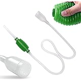 Luigi's Aquarium/Fish Tank Siphon and Gravel Cleaner - A Hand Syphon Pump to Drain and Replace Your Water in Minutes!